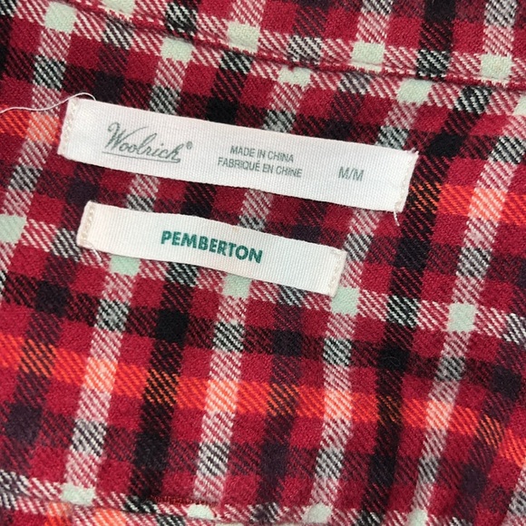 Woolrich Size M Pemberton Long Sleeve Flannel - Picture 12 of 14
